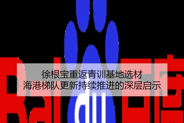 徐根宝重返青训基地选材 海港梯队更新持续推进的深层启示